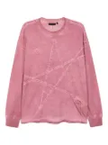 FIVE CM star-embellished T-shirt - Pink