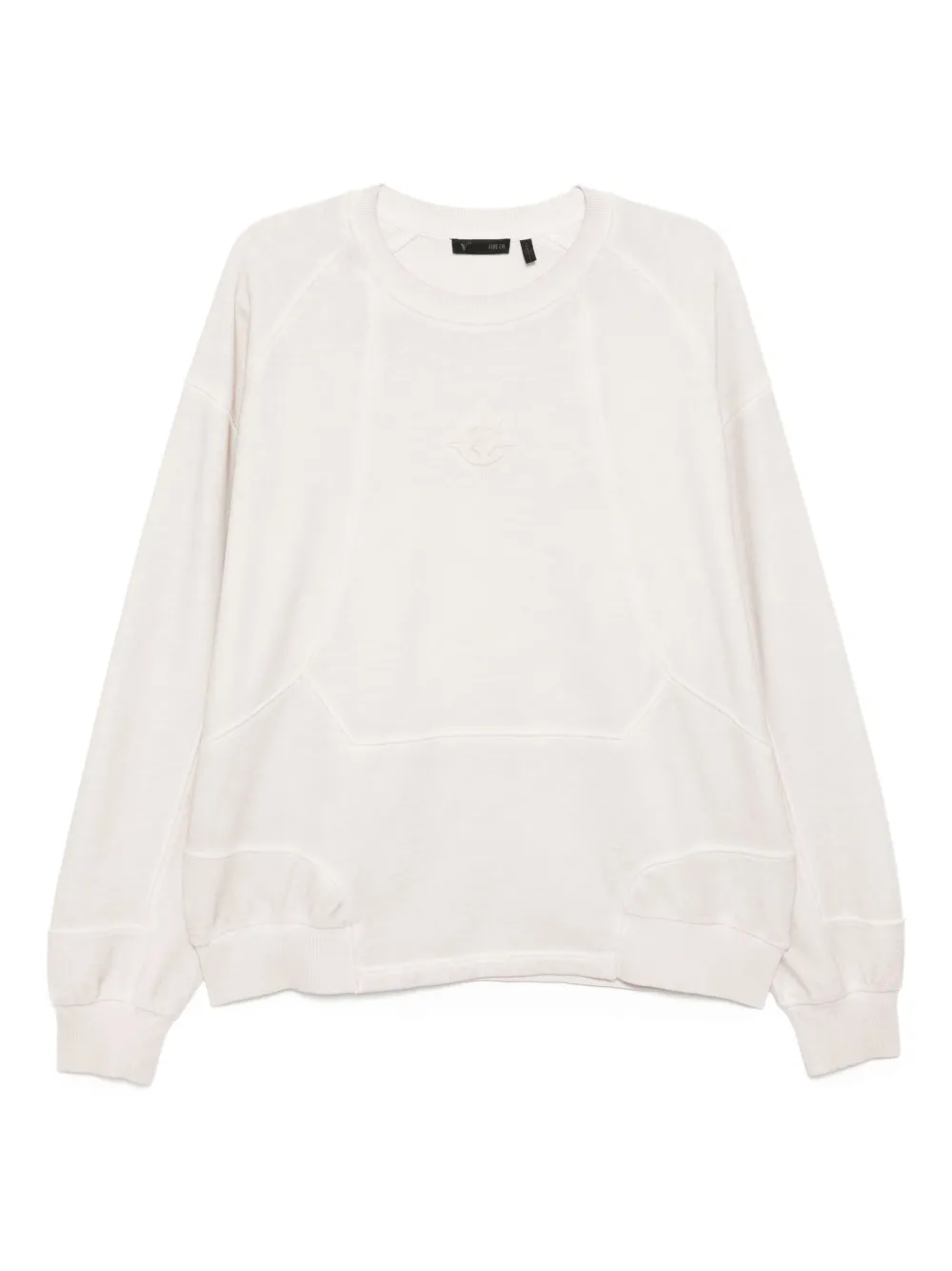 FIVE CM logo panelled sweatshirt | Neutrals | Image 1