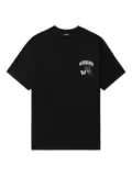 We11done bear-logo cotton T-shirt - Black