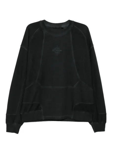FIVE CM patchwork sweatshirt