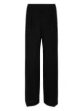 Missoni chevron-pattern open-knit trousers - Black