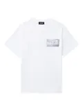 We11done graphic-print T-shirt - White