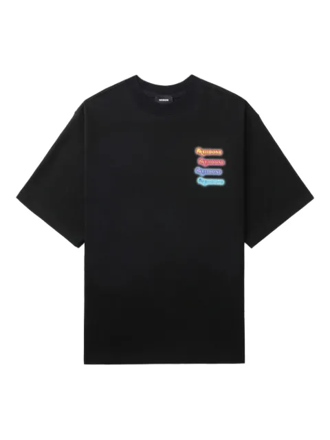 We11done graphic-print cotton T-shirt