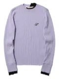 BAPY BY *A BATHING APE® ribbed star-embellished sweater - Purple