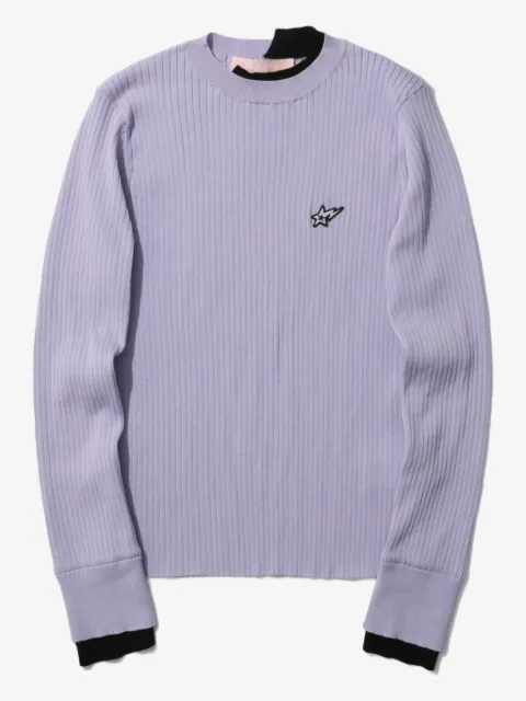 A BATHING APE® ribbed star-embellished sweater