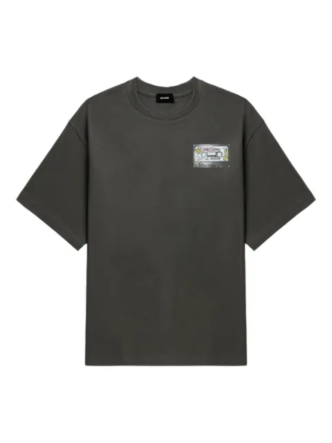 We11done graphic-print cotton T-shirt