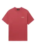We11done logo-embroidered cotton t-shirt