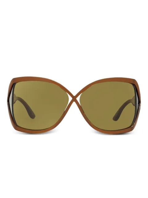TOM FORD Eyewear oversized-frame full-rim sunglasses