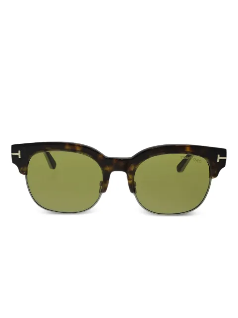 TOM FORD browline half-rim sunglasses
