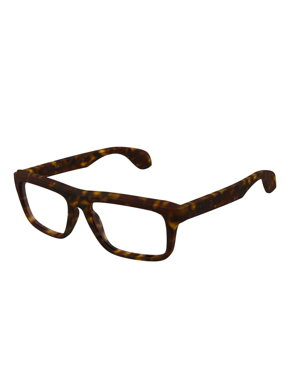Gucci Eyewear Bril met vierkant montuur Bruin