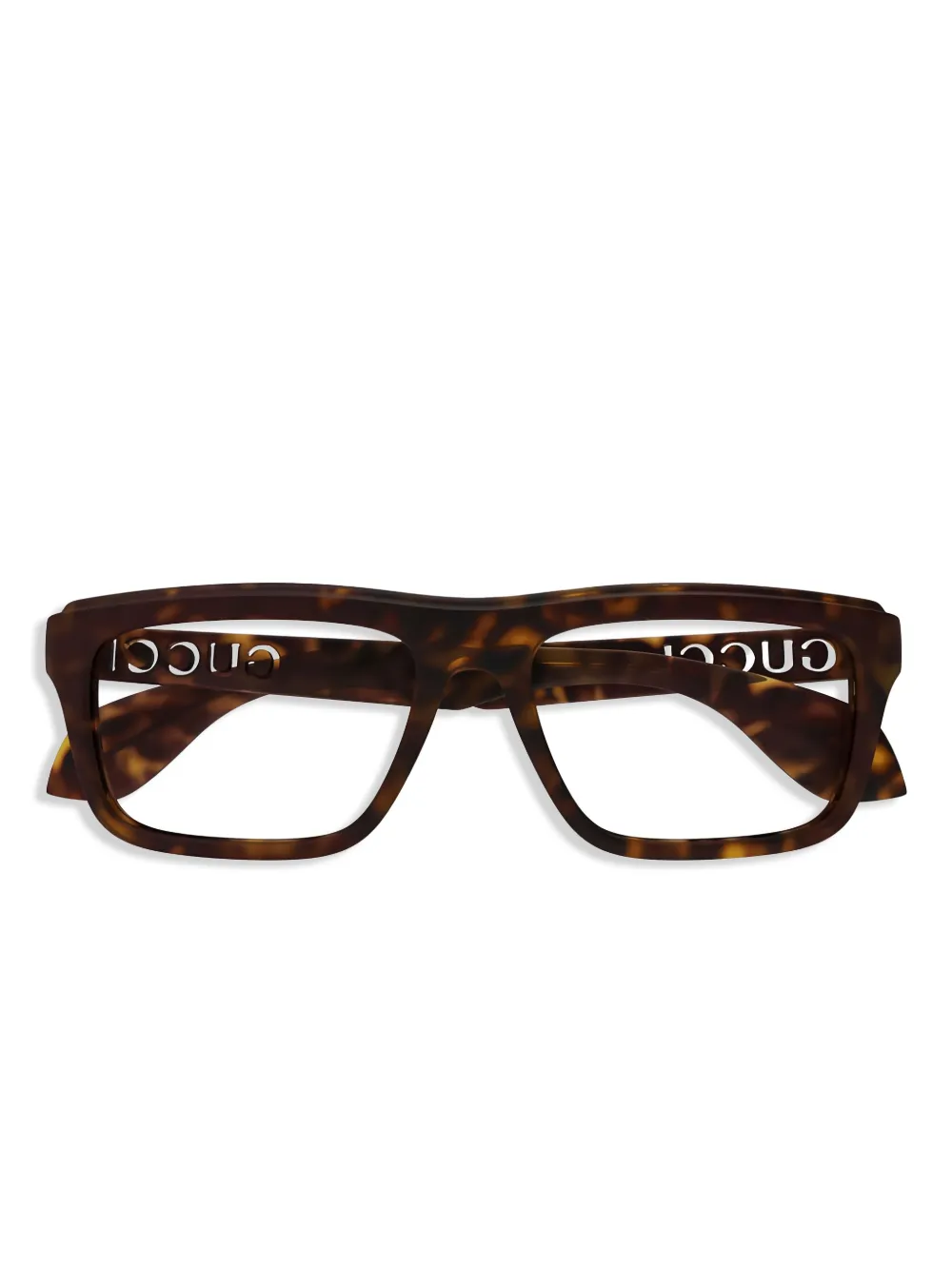 Gucci Eyewear Bril met vierkant montuur Bruin