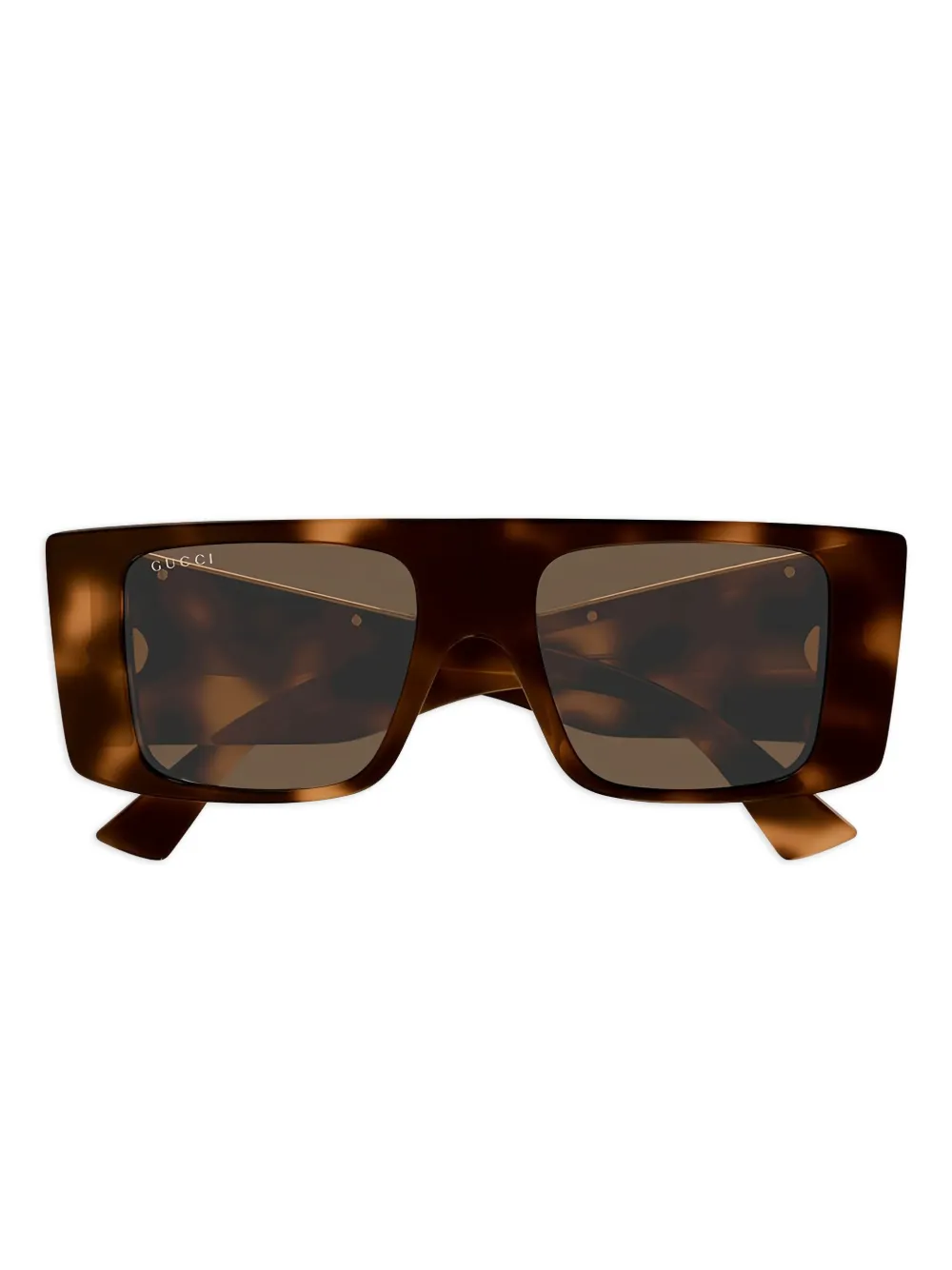 Gucci Eyewear Bril met vierkant montuur Bruin