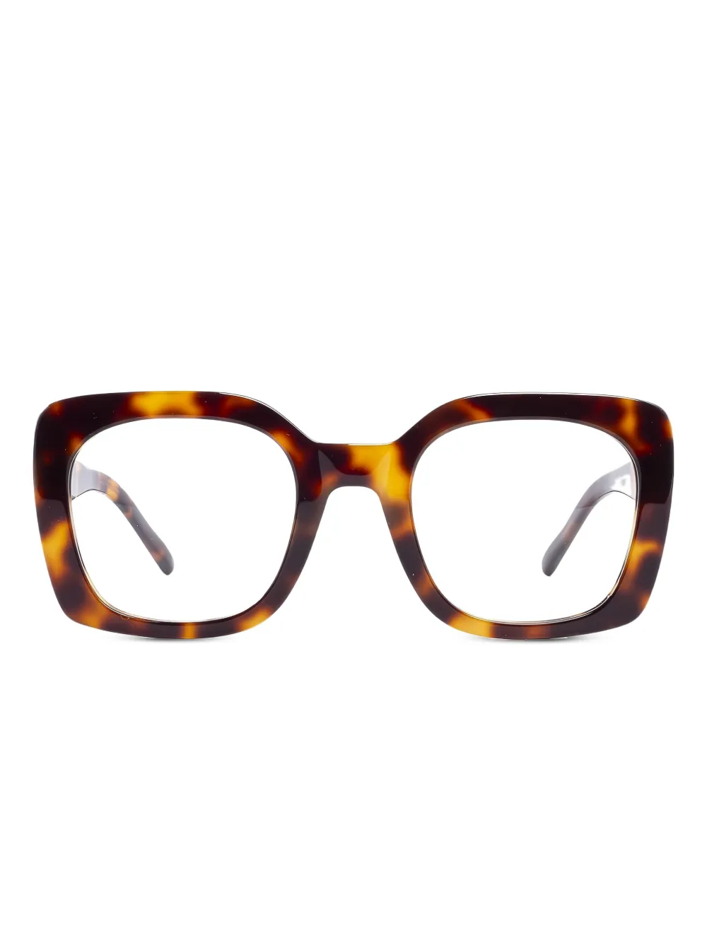 Kaleos Smallbone tortoiseshell glasses | Brown | Image 1