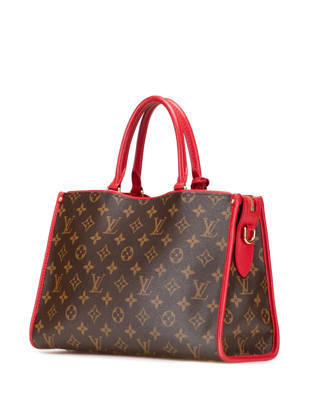 Pre-owned Louis Vuitton 2019 Monogram Popincourt Pm Satchel In Brown