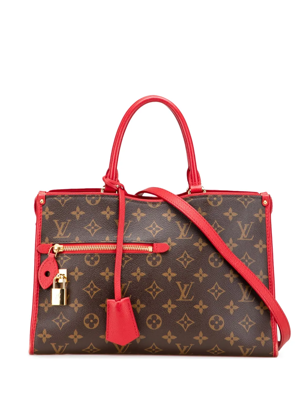 Louis Vuitton Pre-Owned 2019 Monogram Popincourt PM satchel - ブラウン Louis Vuitton Pre-Owned 2019 Monogram Popincourt PM satchel - ブラウン