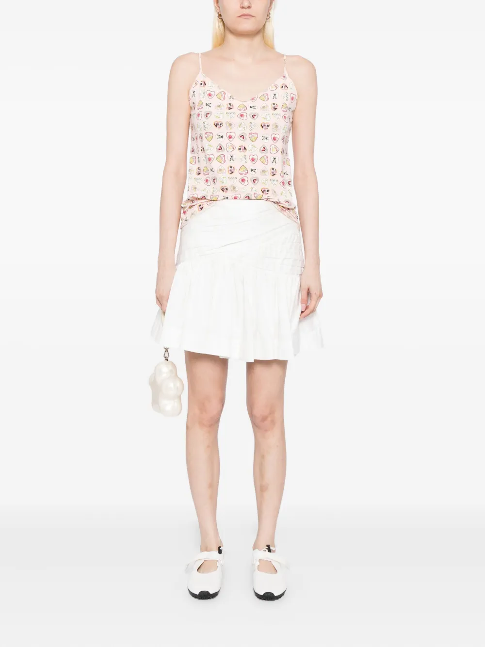 CHANEL Pre-Owned 2006 heart-print camisole | Image 2