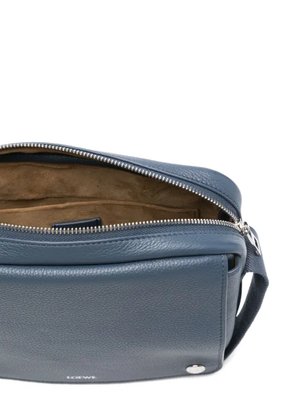 LOEWE レザーメッセンジャーバッグ LOEWE Military ミリタリー メッセンジャーバッグ人気ロエベスーパー