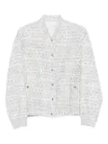 IRO tweed bomber jacket - White