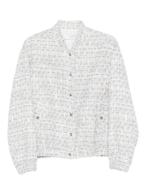 IRO tweed bomber jacket