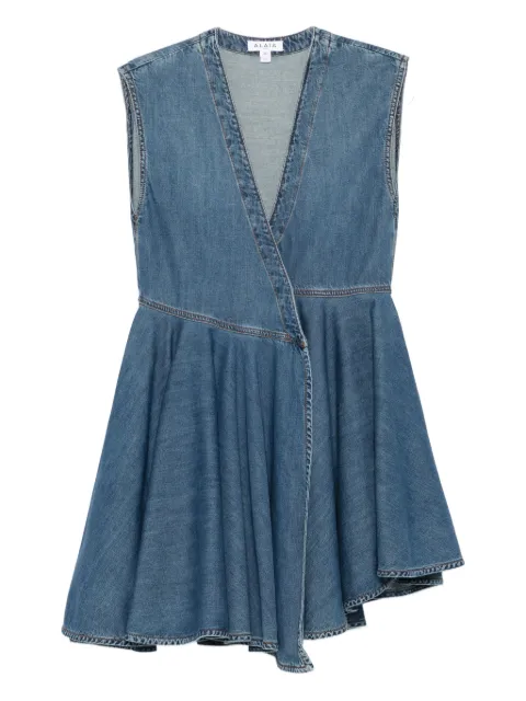 Alaïa vestido corto acampanado