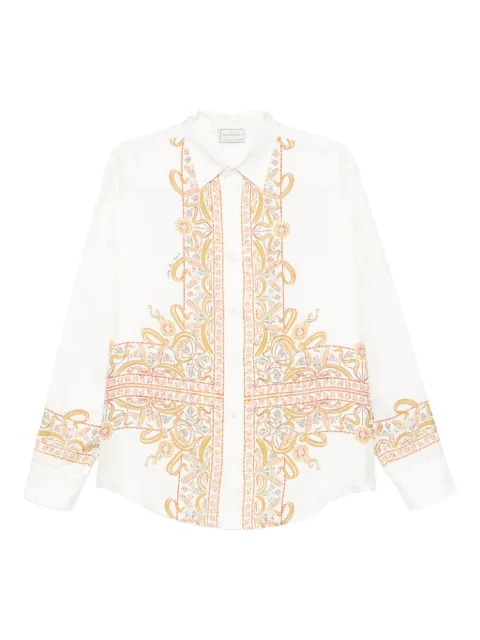 Pierre-Louis Mascia paisley print shirt