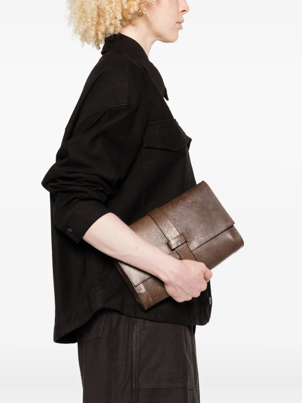 SOMMET leather satchel bag | Image 2