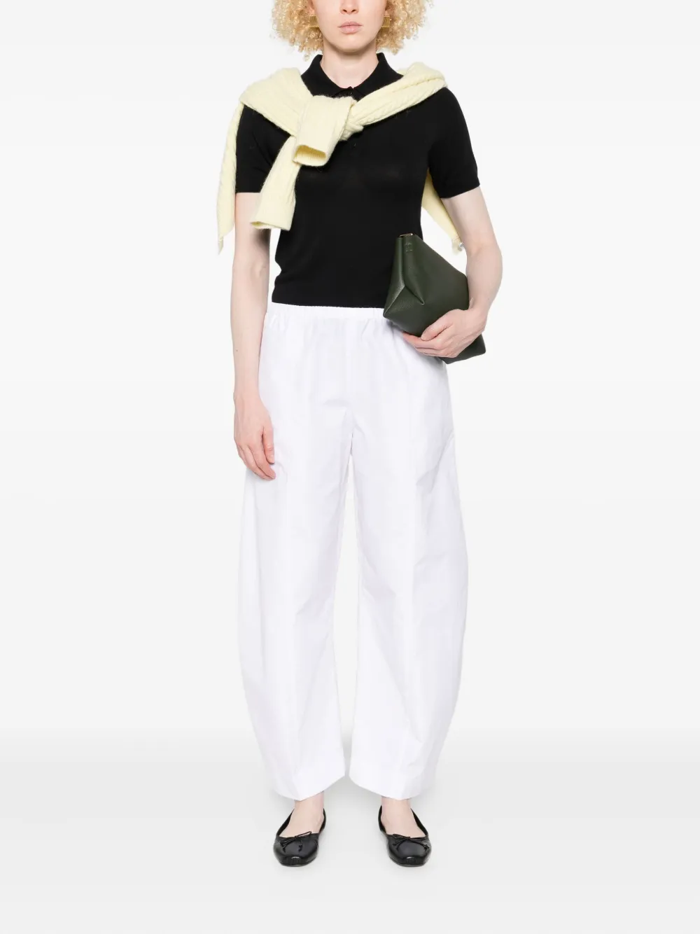 Calvin Klein short-sleeve polo top - Zwart