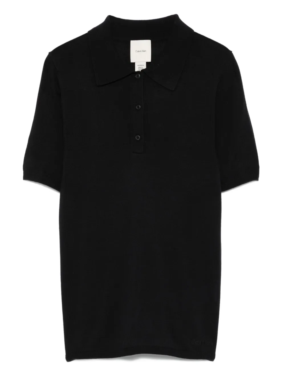 short-sleeve polo top