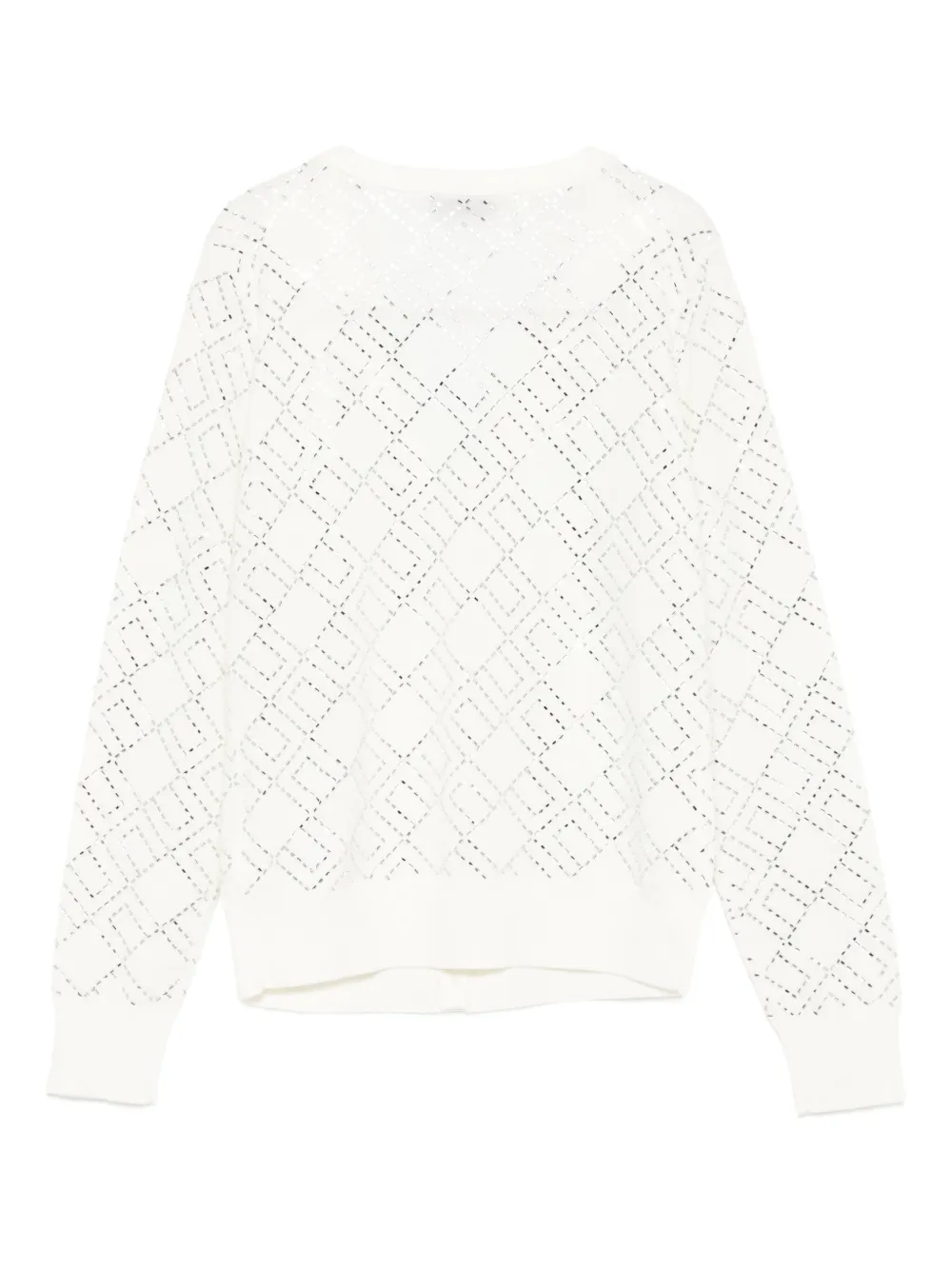 Elisabetta Franchi geometric-pattern cardigan | Cardigans | Image 2