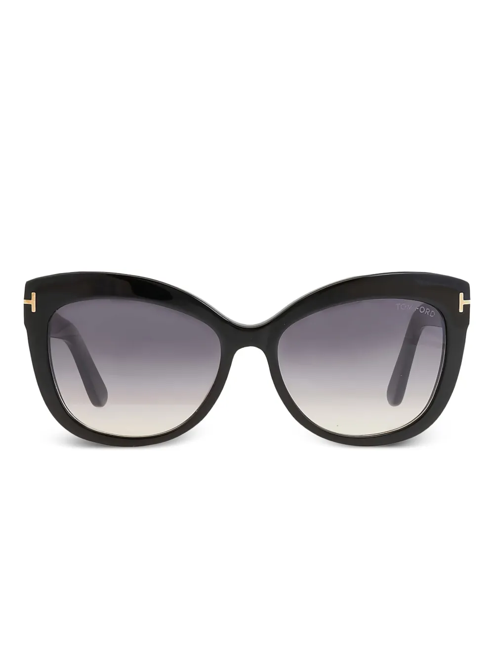 TOM FORD Eyewear Zonnebril met cat-eye montuur Zwart