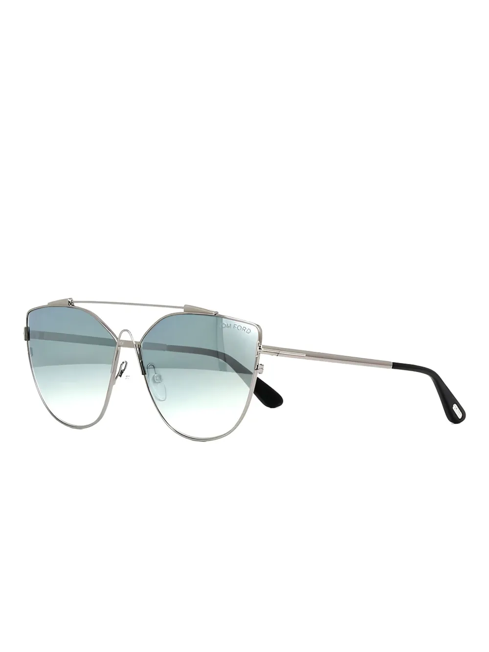 TOM FORD Zonnebril met cat-eye montuur - Zilver