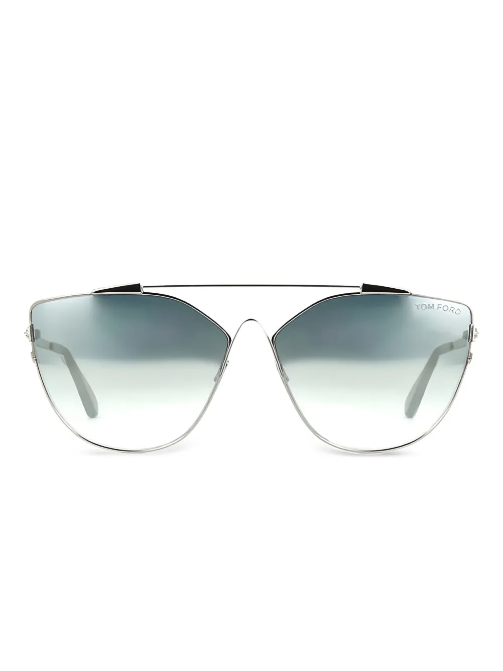 TOM FORD Zonnebril met cat-eye montuur Zilver