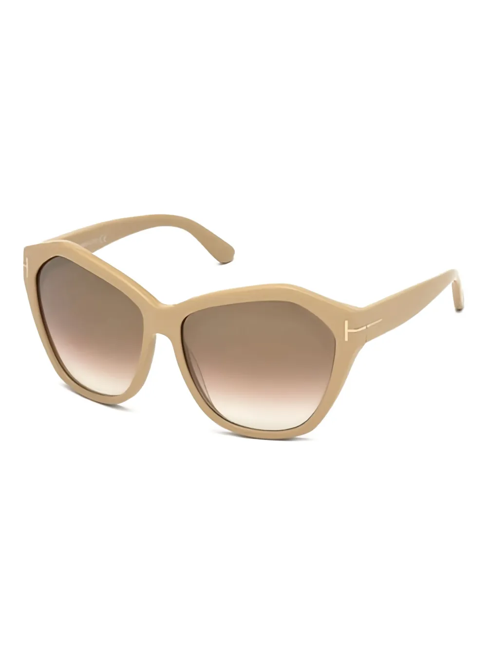 TOM FORD Eyewear cat-eye full-rim sunglasses Bruin