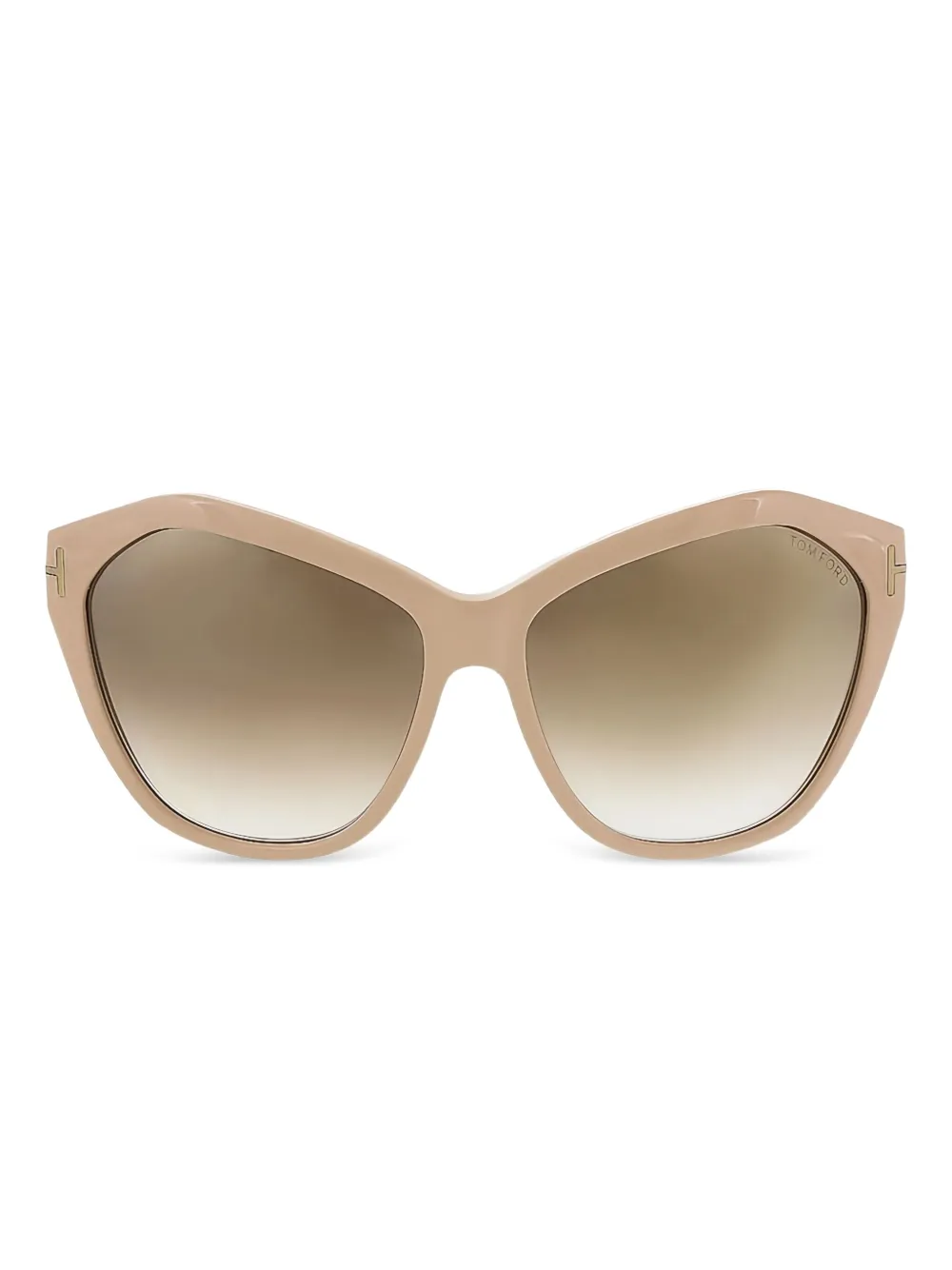 cat-eye full-rim sunglasses