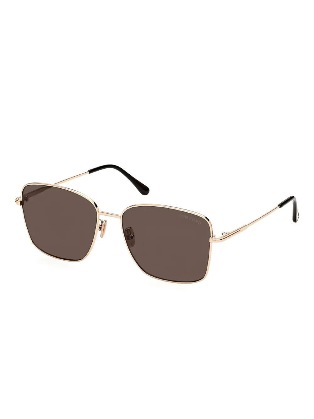 TOM FORD Zonnebril met vierkant montuur Goud