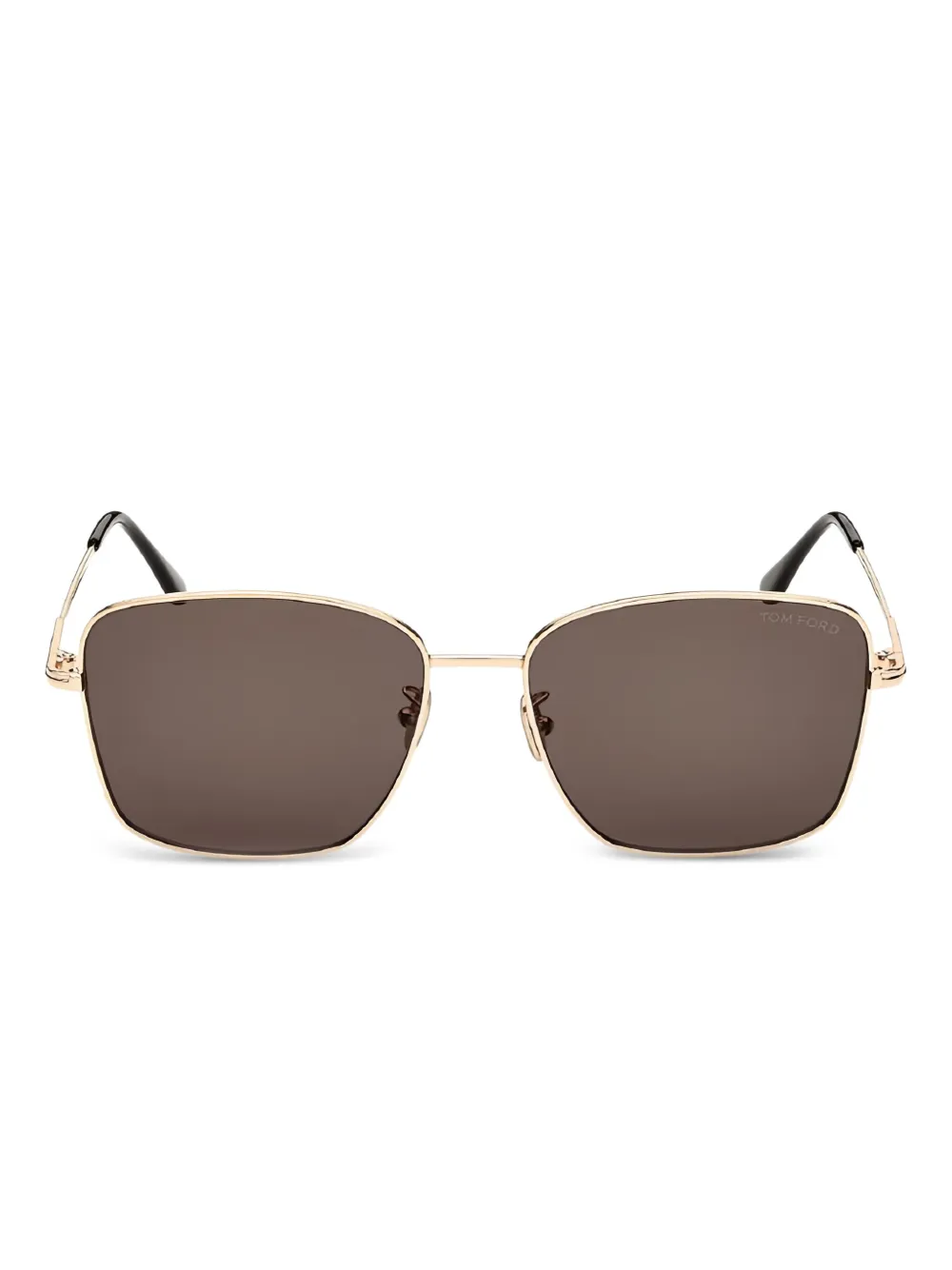 TOM FORD Zonnebril met vierkant montuur Goud