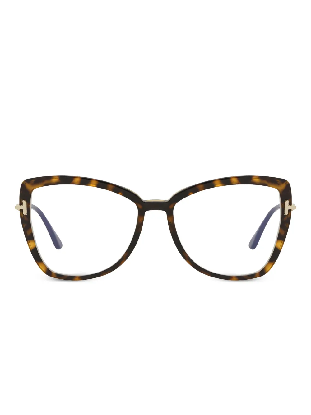 Tom Ford Butterfly Full-rim Eyeglasses In Brown