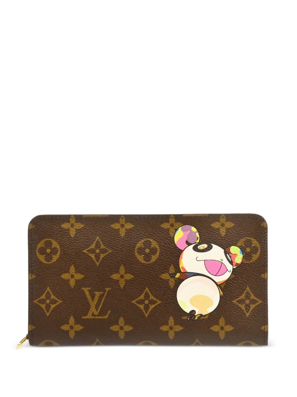 x Takashi Murakami 2004 Monogram Panda zip wallet