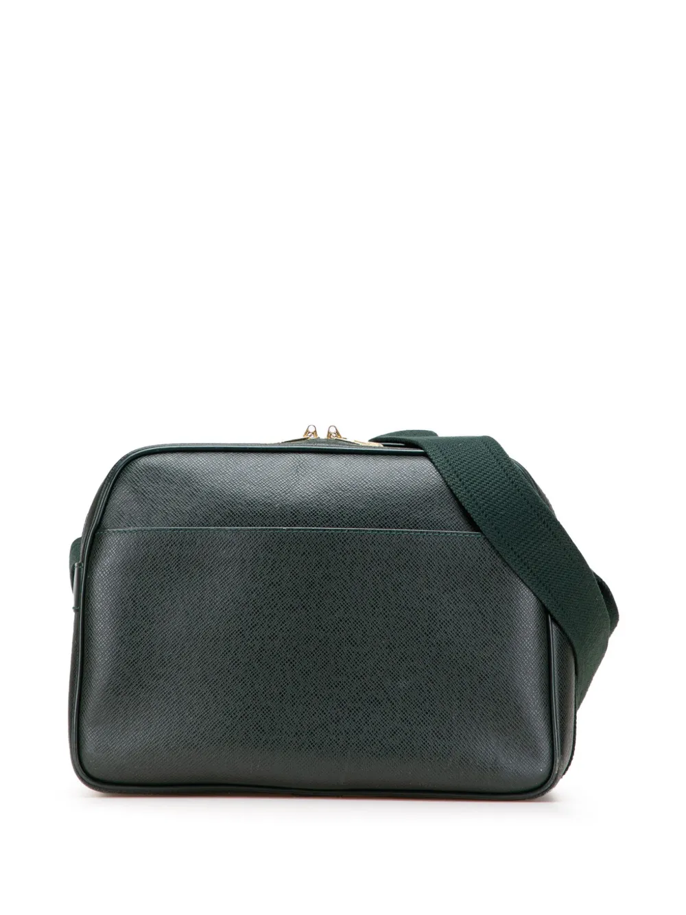 Louis Vuitton Pre-Owned 1999 Taiga Reporter PM crossbody bag - グリーン Louis Vuitton Pre-Owned 1999 Taiga Reporter PM crossbody bag - グリーン