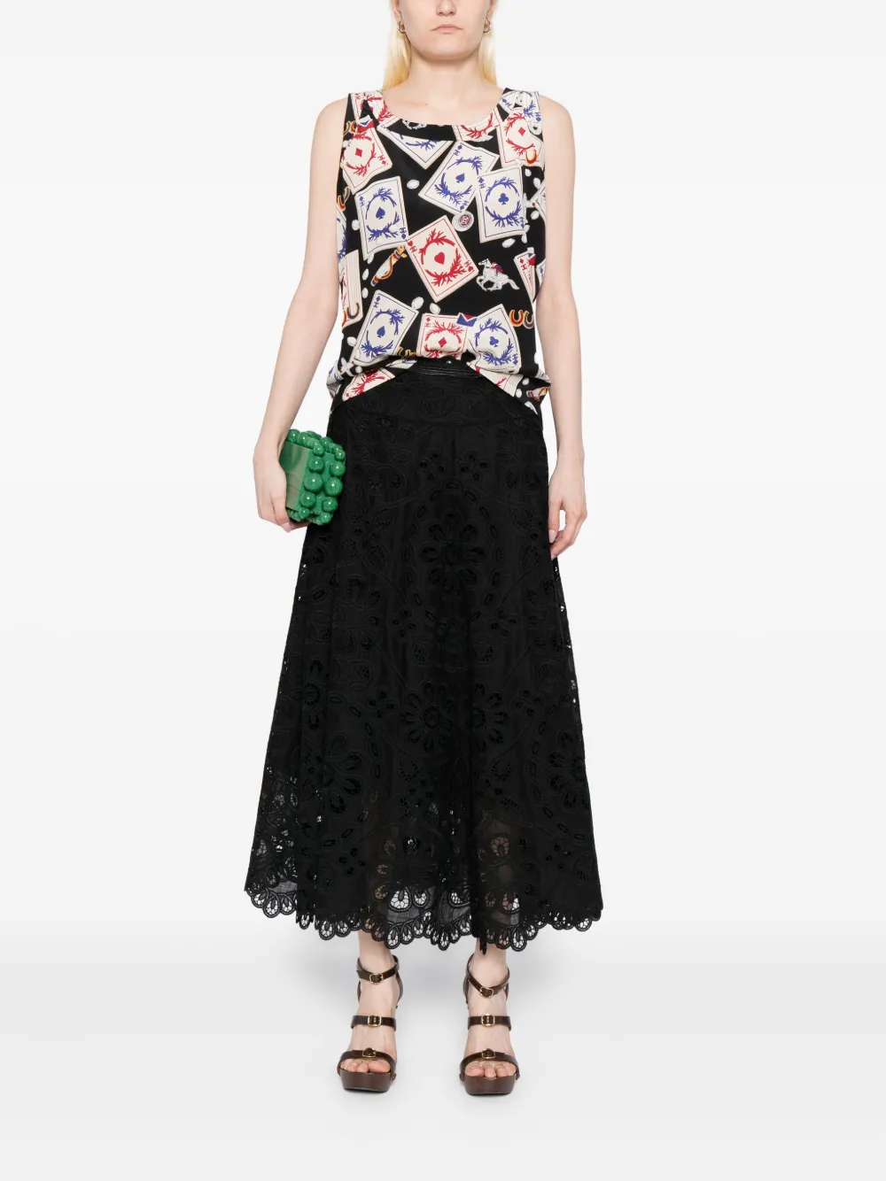 CHANEL Pre-Owned 1990-2000s sleeveless top | Image 2