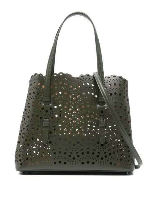 Alaïa sac cabas Mina 25 en cuir