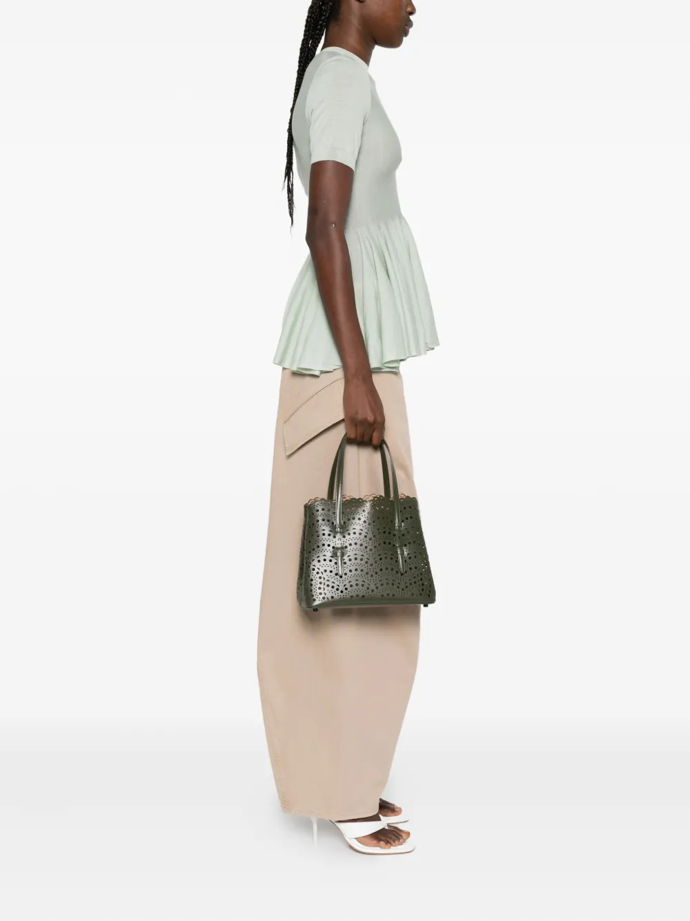 Alaïa Mina 25 leather tote bag | Image 2