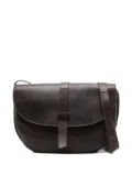 SOMMET leather flap-closure shoulder bag - Brown