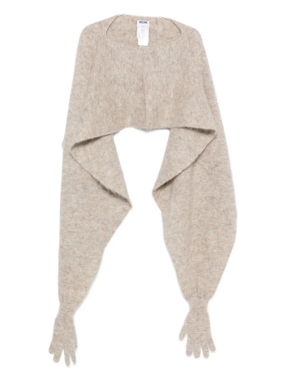 brushed-finish cape