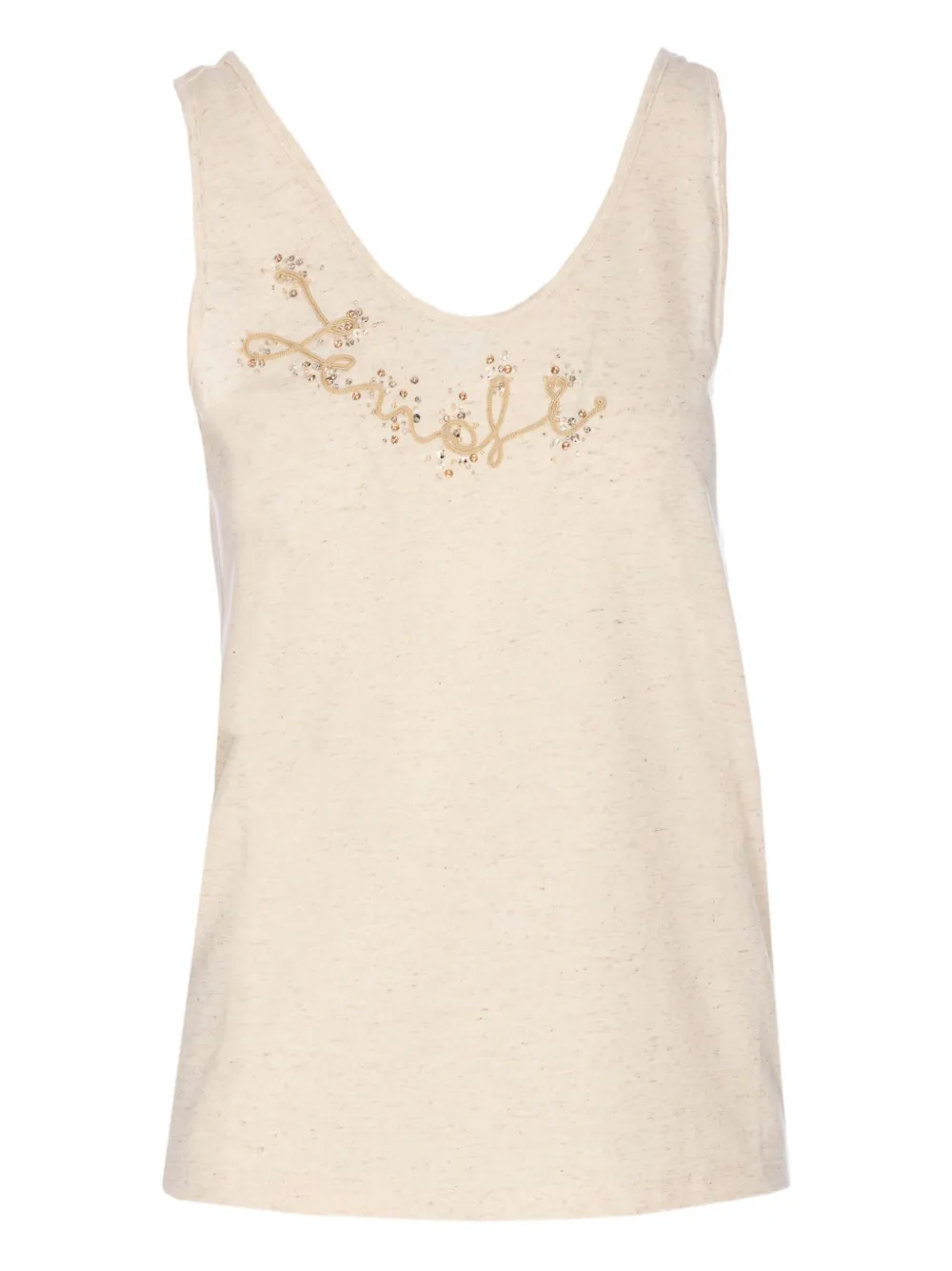 embellished tank top