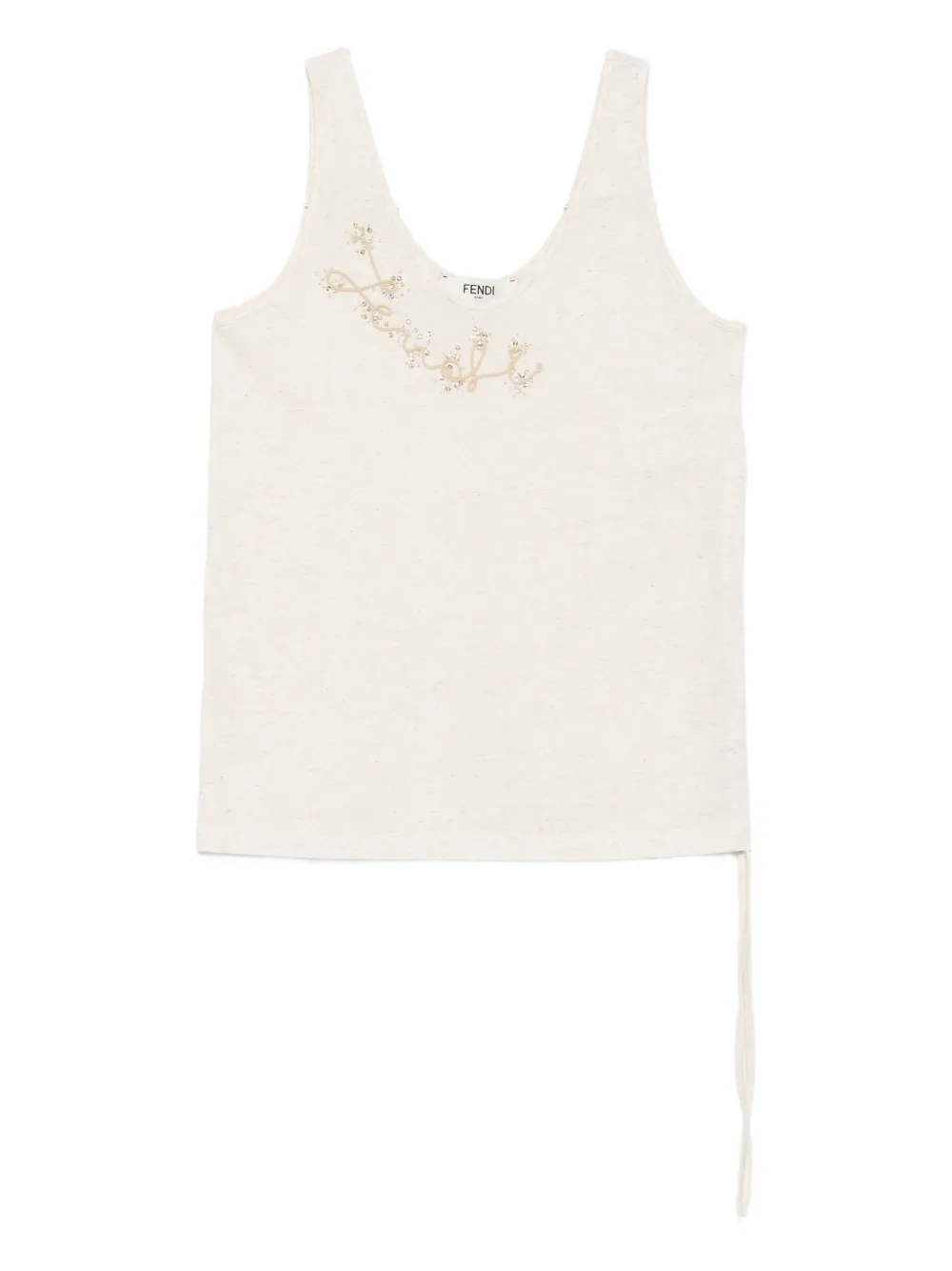 embellished tank top
