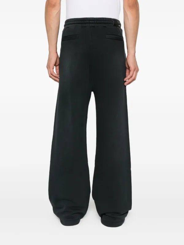 AMIRI Hollywood Logo Sweatpants | Black | FARFETCH