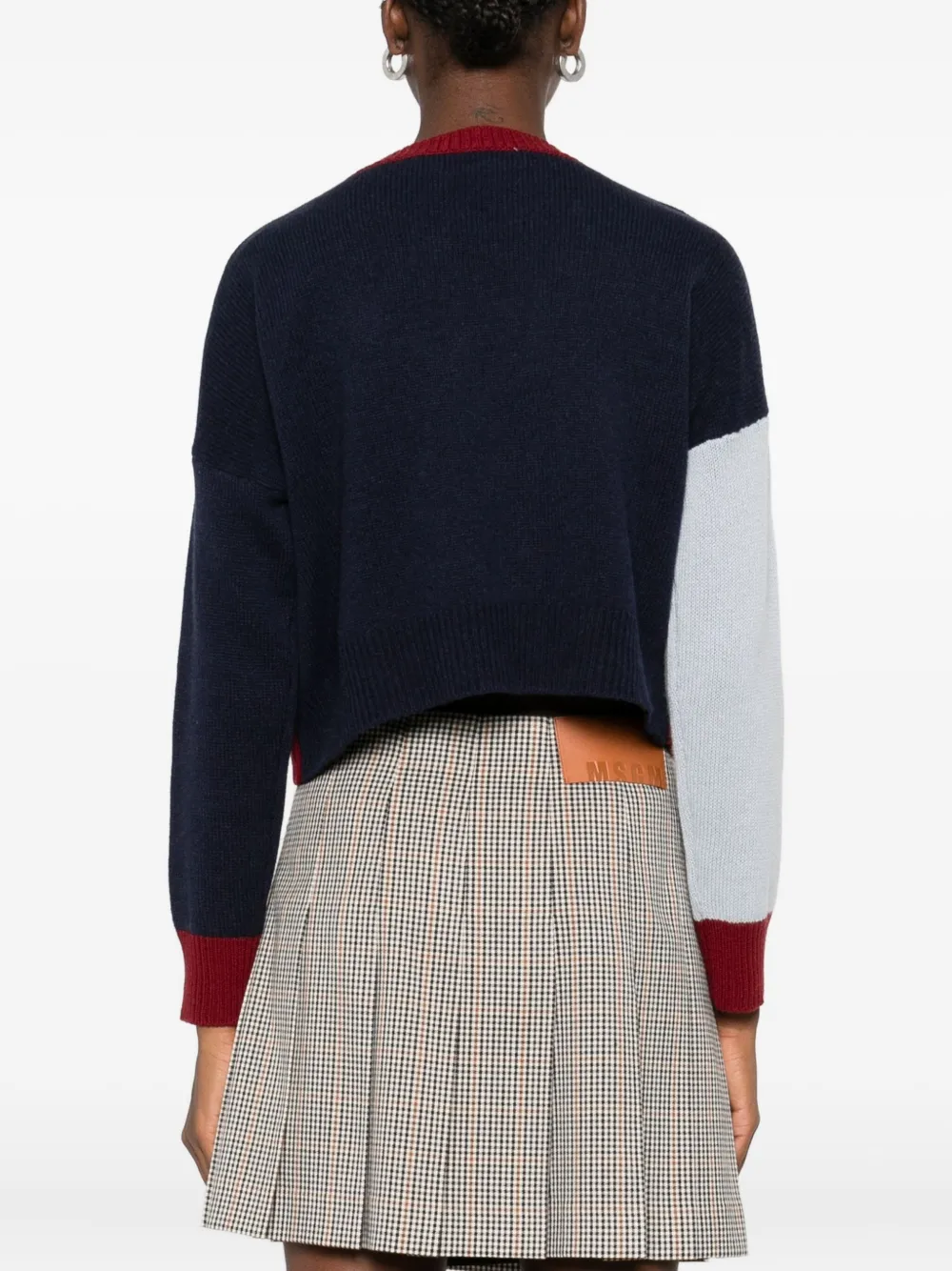 Marni Trui met colourblocking Blauw