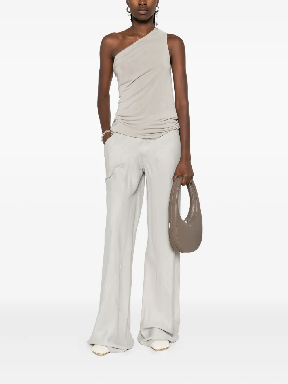 Rick Owens Asymmetrische top - Grijs