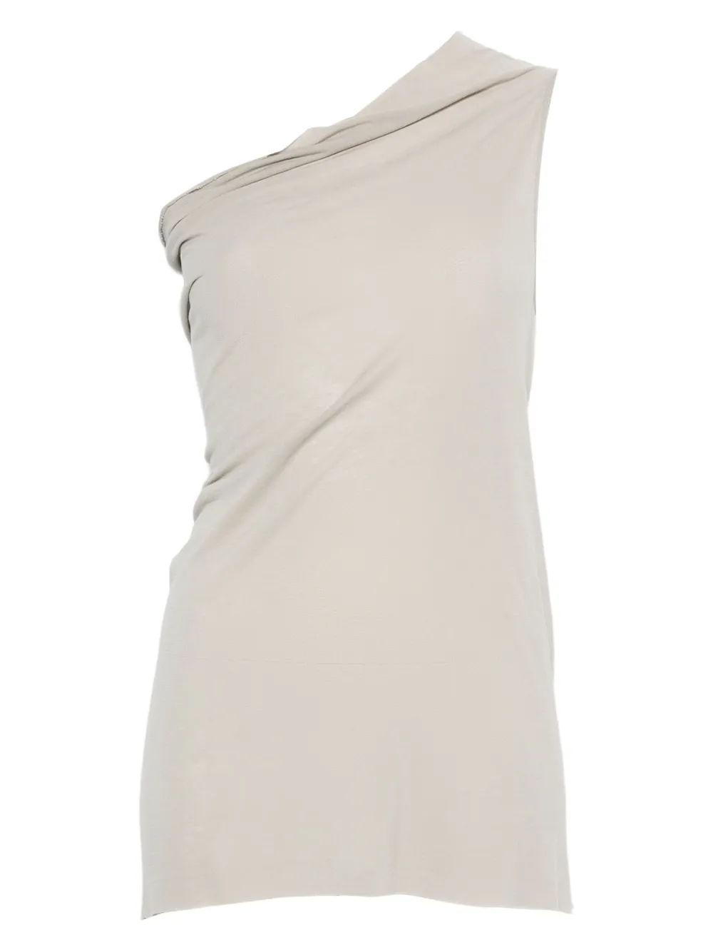 Rick Owens Asymmetrische top Grijs
